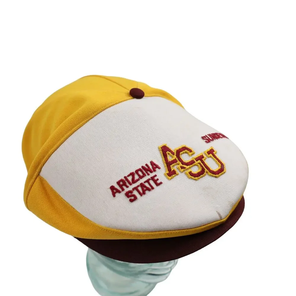 Vintage ASU Ariszona State Devils Foam Snapback Flat Cap